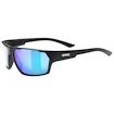 Sport Brille Uvex  Sportstyle 233 P Black Matt/Mir.Green (S5320972270)