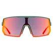 Sport Brille Uvex  Sportstyle 235 Moss Green Grapefruit Mat/Mirror Red (Cat. 2)