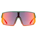 Sport Brille Uvex  Sportstyle 235 Moss Green Grapefruit Mat/Mirror Red (Cat. 2)