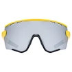 Sport Brille Uvex  Sportstyle 236 Set Sunbee-Black Mat/Mir.Silver Cat. 3 + Cat. 0 (S5330046216)