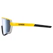 Sport Brille Uvex  Sportstyle 236 Set Sunbee-Black Mat/Mir.Silver Cat. 3 + Cat. 0 (S5330046216)