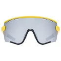 Sport Brille Uvex  Sportstyle 236 Set Sunbee-Black Mat/Mir.Silver Cat. 3 + Cat. 0 (S5330046216)