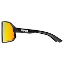 Sport Brille Uvex  Sportstyle 237 Cv Black Matt/Mir.Red (S5330862287)