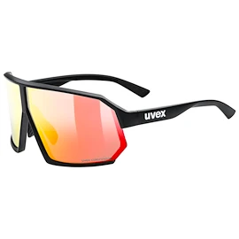 Sport Brille Uvex Sportstyle 237 Cv Black Matt/Mir.Red (S5330862287)