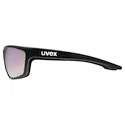 Sport Brille Uvex  Sportstyle 706 Cv Black Matt/Mir. Lavender (S5320182281)