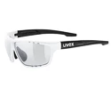 Sport Brille Uvex Sportstyle 706 CV Vario White/Black