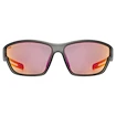 Sport Brille Uvex  Sportstyle 806 Smoke Matt/Mir.Red (S5330872213)