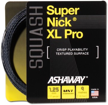 Squashsaite Ashaway SuperNick XL Pro Blue 1,25 mm