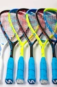 Squashschläger Salming  Grit Powerlite Racket Blue/Yellow