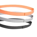 Stirnband adidas Hairband 3pack Orange/Grey/Black