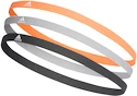 Stirnband adidas Hairband 3pack Orange/Grey/Black