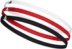 Stirnband adidas Hairband 3pack White/Red/Black