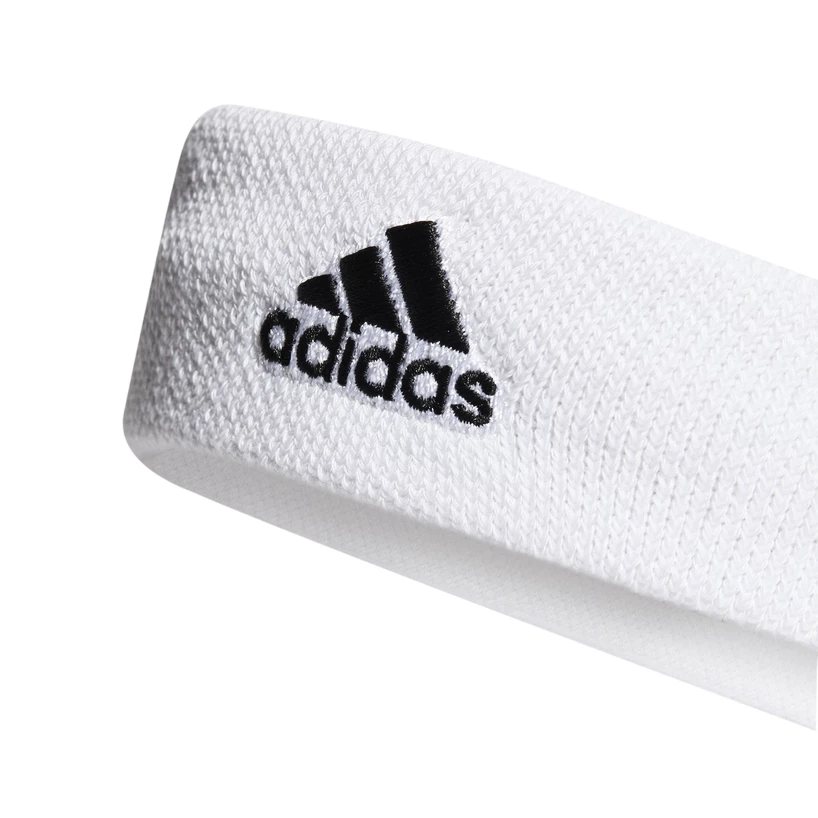 Stirnband adidas Tennis Headband White Sportega