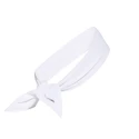 Stirnband adidas  Tennis Tieband White/Green