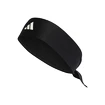 Stirnband Adidas  Tieband Aeroready Black