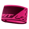 Stirnband Dynafit  Leopard logo Flamingo