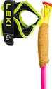 Stöcke für Trailrunning Leki  Ultratrail FX.One Superlite, neonpink-neonyellow-naturalcarbon