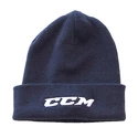 Strickmütze CCM  Team Knit Beanie Navy