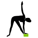 Stufenbox Schildkröt  Yoga Block Grey