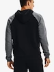 Sweatshirt Under Armour UA RIVAL FLC COLORBLOCK HD-BLK