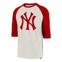 T-shirt 47 Brand Club Imprint Raglan MLB New York Yankees White-Red