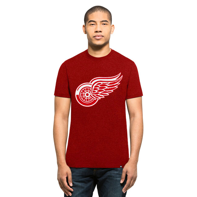 T-Shirt 47 Brand Club NHL Detroit Red Wings Tee