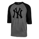 T-shirt 47 Brand Club Tee Imprint Raglan MLB New York Yankees Grey