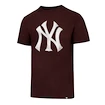 T-shirt 47 Brand Club Tee Knockaround MLB New York Yankees Dark Red