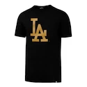 T-shirt 47 Brand Metallic Hook Splitter Tee MLB Los Angeles Dodgers Black