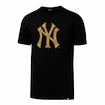 T-shirt 47 Brand Metallic Hook Splitter Tee MLB New York Yankees Black