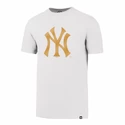 T-shirt 47 Brand Metallic Hook Splitter Tee MLB New York Yankees White