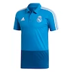 T-shirt adidas Polo Real Madrid CF Craft Blue