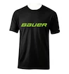 T-Shirt Bauer Core SS T Color Pop Black/Lime SR