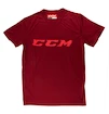 T-Shirt CCM Tech SS Tee Triathlon Red SR