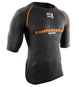 T-Shirt Compressport  Short Sleeve Top Black