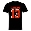 T-shirt Fanatics NFL Cleveland Browns Odell Beckham Jr 13 Black