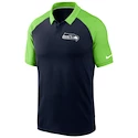 T-shirt Nike Raglan Polo NFL Seattle Seahawks