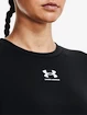 T-Shirt Under Armour Rival Terry Crew-BLK