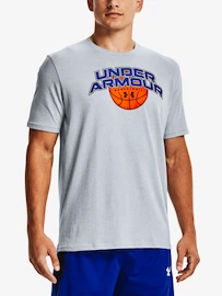 T-Shirt Under Armour UA BBALL BRANDED WRDMRK SS-GRY