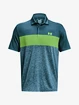 T-Shirt Under Armour UA Playoff 3.0 Stripe Polo-BLU