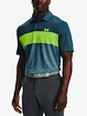 T-Shirt Under Armour UA Playoff 3.0 Stripe Polo-BLU