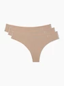 Tanga Under Armour PS Thong 3Pack -BRN