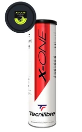 Tennisbälle Tecnifibre X-One (4 St.)