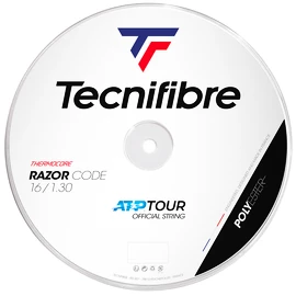 Tennissaite Tecnifibre Razor Code White (200 m)