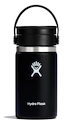 Thermobecher Hydro Flask  12 OZ Wide Flex Sip Lid Black