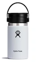 Thermobecher Hydro Flask  12 OZ Wide Flex Sip Lid White