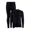 Thermoset für Männer Craft Core Warm Baselayer Black  XL