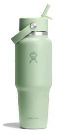Thermosflasche Hydro Flask 32 OZ Wide Flex Straw Travel Bottle Aloe
