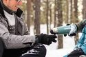 Thermosflasche Primus  Vacuum bottle 0.75 L Frost