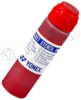 Tintenfilzstift für die Bespannung Yonex Stencil Ink Red